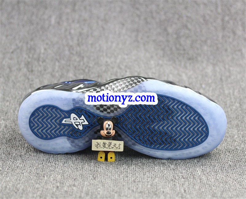 Air Foamposite Blue One Mirror